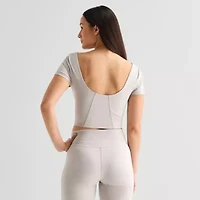 Xersion Womens Active Crop Top