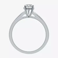 1 CT. Lab-Grown (G / SI2) Diamond Pear Solitaire Engagement Ring 10K or 14K Gold