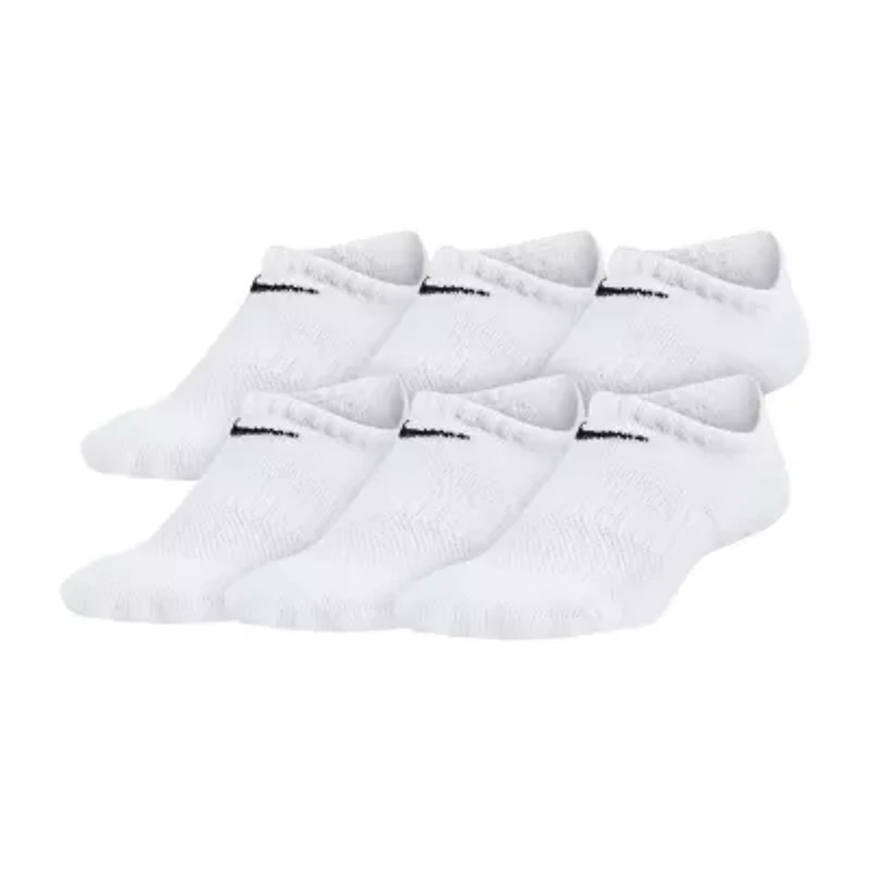 Nike Unisex 6 Pair No Show Socks