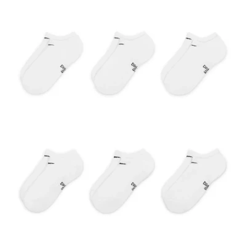 Nike Unisex 6 Pair No Show Socks