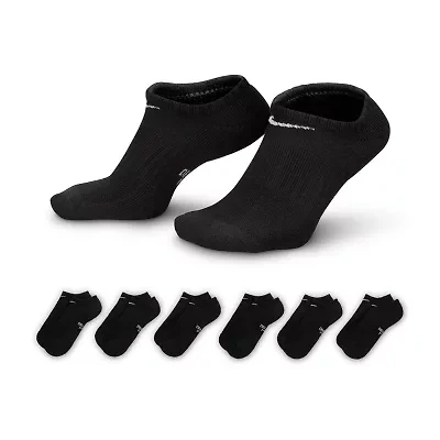 Nike Unisex 6 Pair No Show Socks