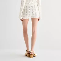 Forever 21 Womens Juniors Pull-On Short