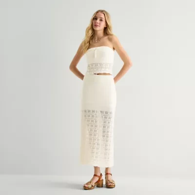 Arizona Womens Juniors Maxi Skirt