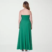 24seven Comfort Apparel Womens Sleeveless A-Line Dress