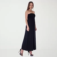 24seven Comfort Apparel Womens Sleeveless Maxi Dress