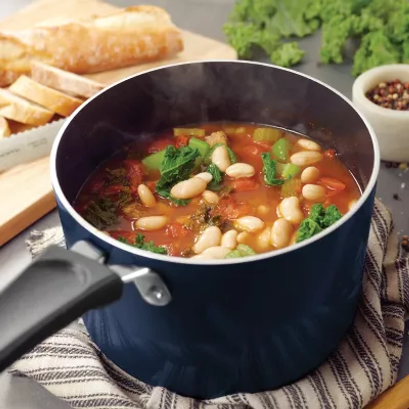 Tramontina Aluminum Non-Stick 11-pc. Nesting Cookware Set