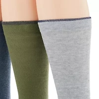 Stafford Casual Performance Mens 3 Pair Big and Tall Crew Socks