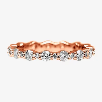 2.5MM 1 CT. T.W. Lab-Grown (F / SI2) Diamond Eternity Band 10K or 14K Gold