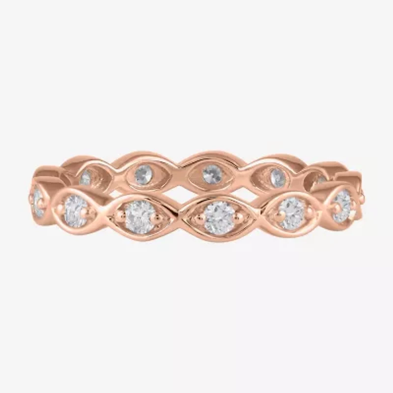 4MM /2 CT. T.W. Lab-Grown (F / SI2) Diamond Eternity Band 10K or 14K Gold