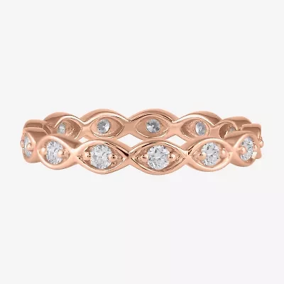 4MM /2 CT. T.W. Lab-Grown (F / SI2) Diamond Eternity Band 10K or 14K Gold