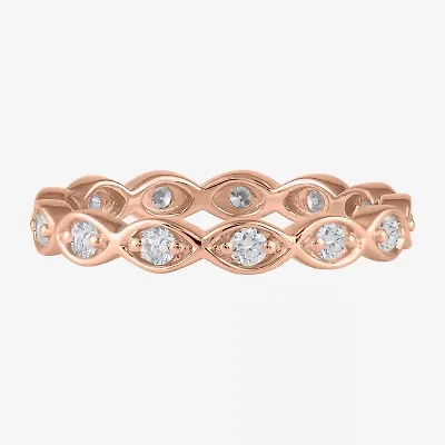 3.5MM 1 CT. T.W. Lab-Grown (F / SI2)  Diamond Eternity Band 10K or 14k Gold