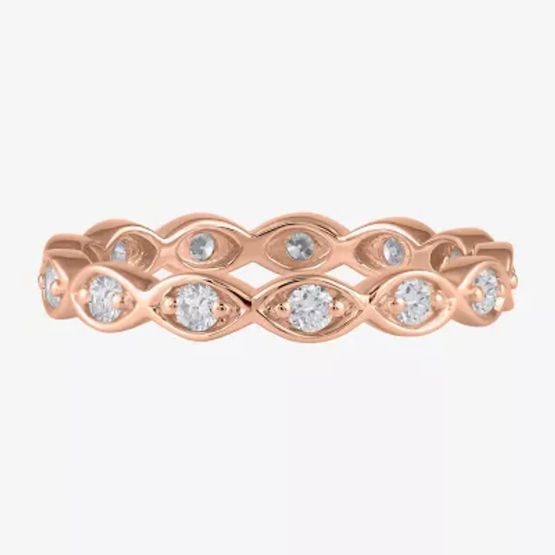 3MM CT. T.W. Lab-Grown (F / SI2) Diamond Eternity Band 10K or 14K Gold