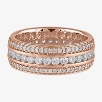 8.5MM 3 CT. T.W. Lab-Grown (F / SI2) Diamond Eternity Band 10K or 14K Gold