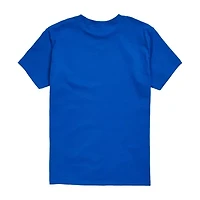 Disney Collection Little & Big Kid Boys Crew Neck Short Sleeve Regular Fit Lilo Stitch Graphic T-Shirt