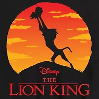 Disney Collection Little & Big Kid Boys Crew Neck Short Sleeve Regular Fit The Lion King Graphic T-Shirt