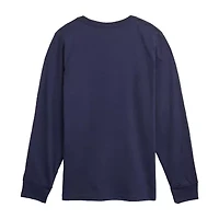 Disney Collection Little & Big Kid Boys Crew Neck Long Sleeve Regular Fit Toy Story Graphic T-Shirt