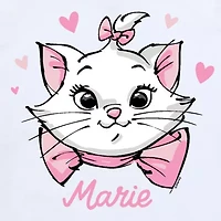 Disney Collection Little & Big Kid Girls Crew Neck Short Sleeve Regular Fit The Aristocats Graphic T-Shirt