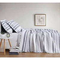 Truly Soft Curtis Stripe Quilt Set