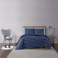 Truly Soft Maddow Stripe Quilt Set