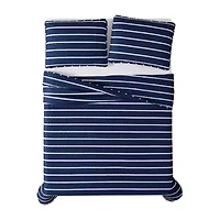 Truly Soft Maddow Stripe Quilt Set
