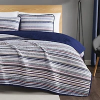Truly Soft Teagan Stripe Quilt Set