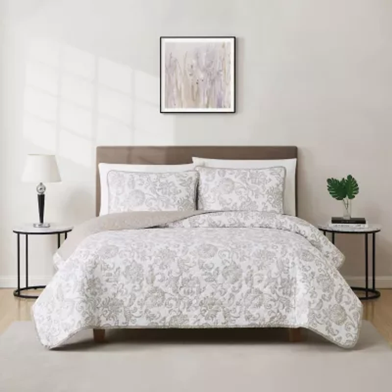 Cannon Sylvana Jacobean Quilt Set