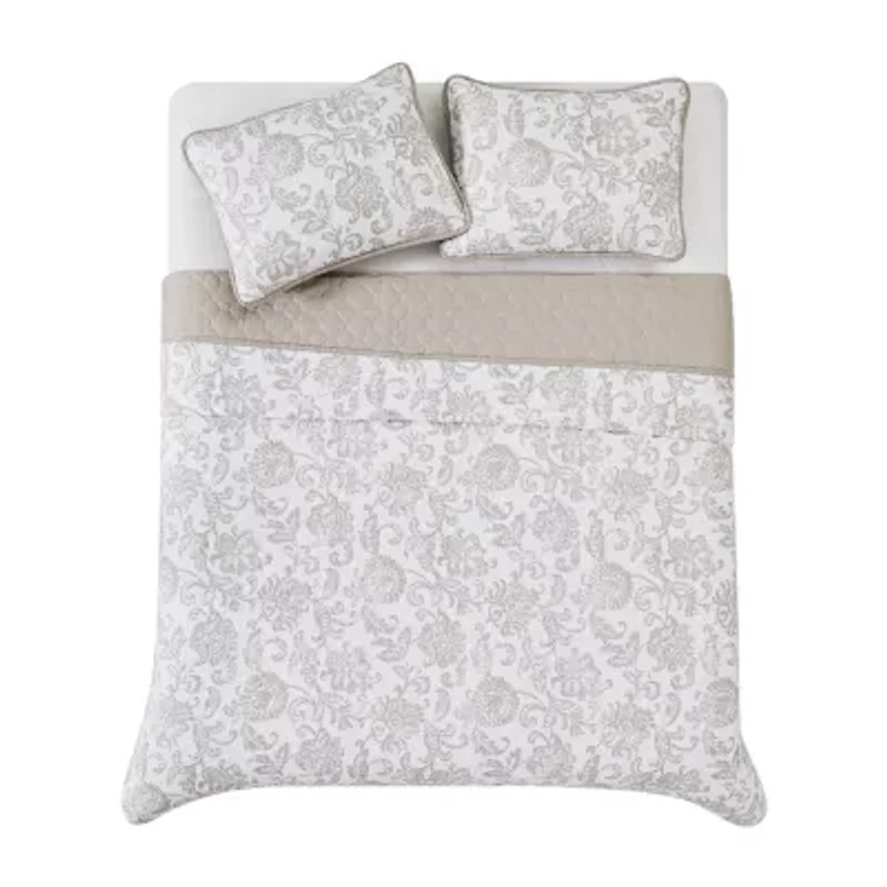 Cannon Sylvana Jacobean Quilt Set