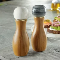 Anolon Teak and Marble 2-pc. Grinder Set