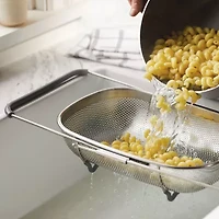 Rachael Ray Stainless Steel Expandable 4.5-qt. Colander