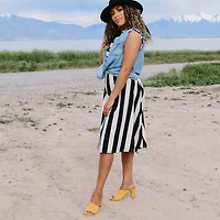 Journee Collection Womens Allea Slip-on Open Toe Mules