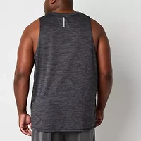Xersion Everair Big and Tall Mens Crew Neck Sleeveless Moisture Wicking Tank Top