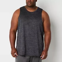 Xersion Everair Big and Tall Mens Crew Neck Sleeveless Moisture Wicking Tank Top