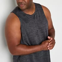 Xersion Everair Big and Tall Mens Crew Neck Sleeveless Moisture Wicking Tank Top