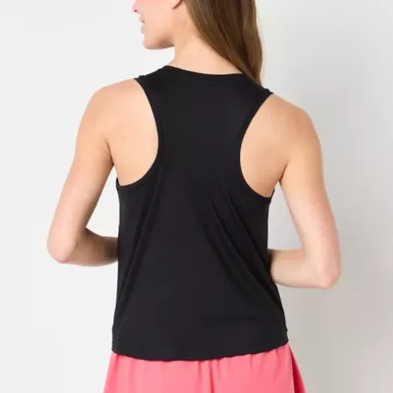 Xersion Everyday Womens High Neck Sleeveless Shelf Bra Tank Top