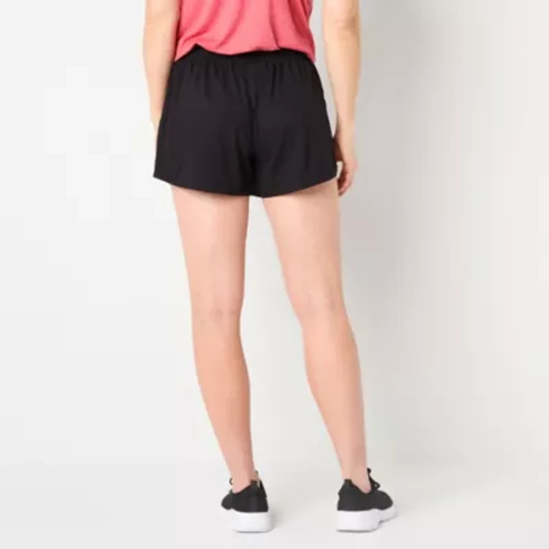 Xersion Everyday Womens Mid Rise Pull-On Short