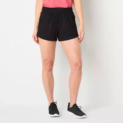 Xersion Everyday Womens Mid Rise Pull-On Short
