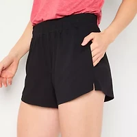 Xersion Everyday Womens Mid Rise Pull-On Short
