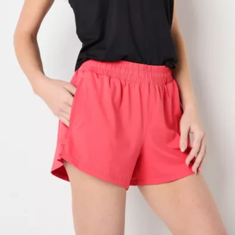 Xersion Everyday Womens Mid Rise Pull-On Short