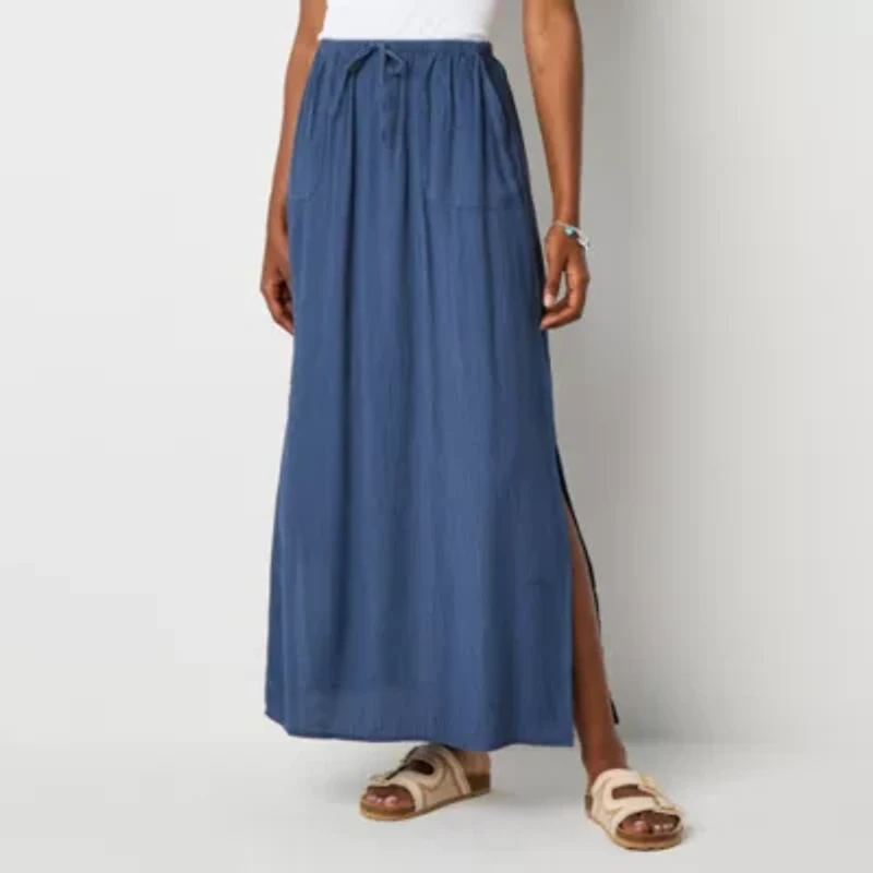 a.n.a Womens Maxi Skirt