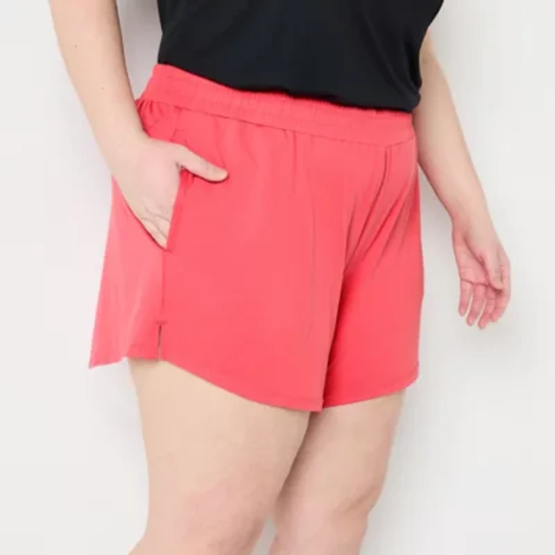 Xersion Everyday Women Plus Mid Rise Pull-On Short