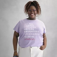 Hope & Wonder Women's History Month 'We Are' Short Sleeve Graphic T-Shirt