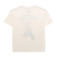 Novelty Mens Crew Neck Short Sleeve Regular Fit Super Mario Graphic T-Shirt