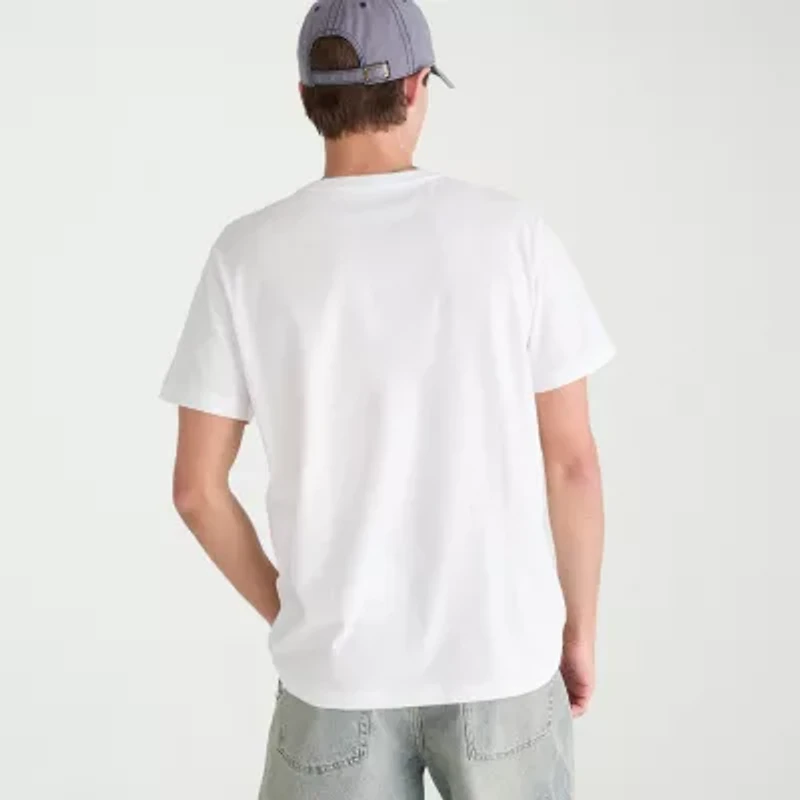 AEROPOSTALE Mens Crew Neck Short Sleeve Classic Fit Graphic T-Shirt