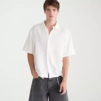 AEROPOSTALE Mens Short Sleeve Regular Fit Button-Down Shirt