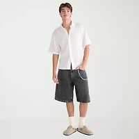 AEROPOSTALE Mens Short Sleeve Regular Fit Button-Down Shirt