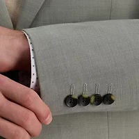 Haggar JMH Tailored Prince Of Wales Mens Plaid Modern Fit Sport Coat