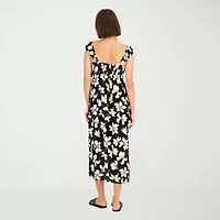 VOLCOM Womens Juniors Midi Sundress