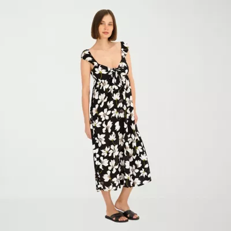 VOLCOM Womens Juniors Midi Sundress