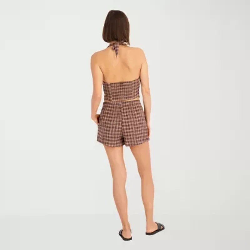 VOLCOM Womens Juniors V Neck Sleeveless Vest