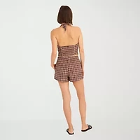 VOLCOM Womens Juniors V Neck Sleeveless Vest